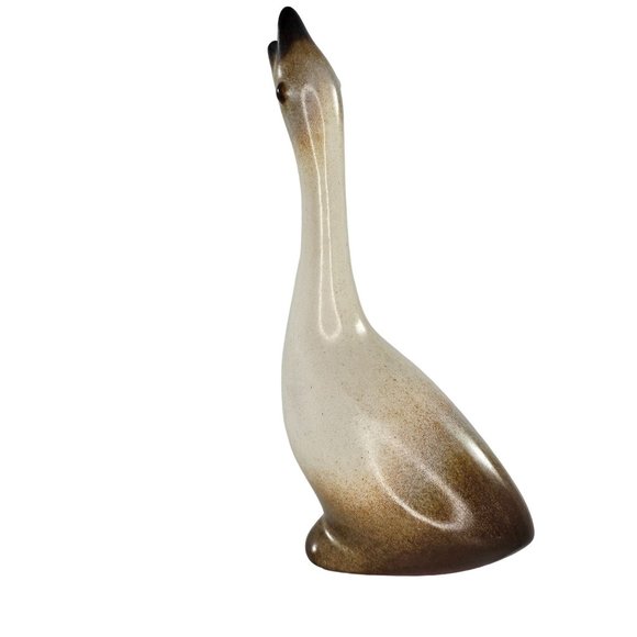 Vintage Howard Pierce Duck Bird Goose Figurine Head Up - Picture 5 of 7